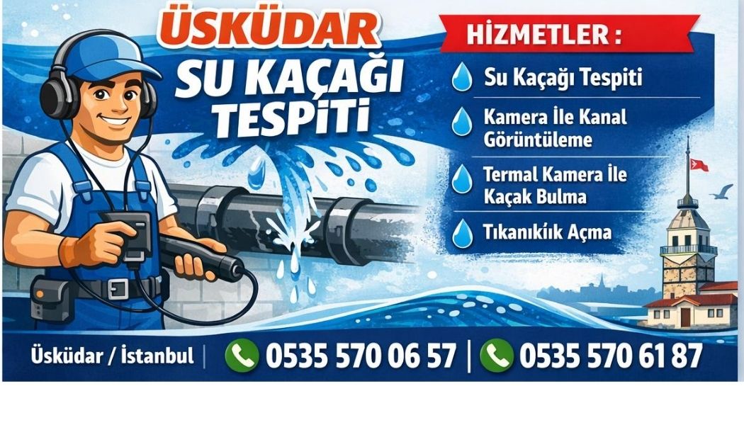 Üsküdar Su Kaçağı Tespiti